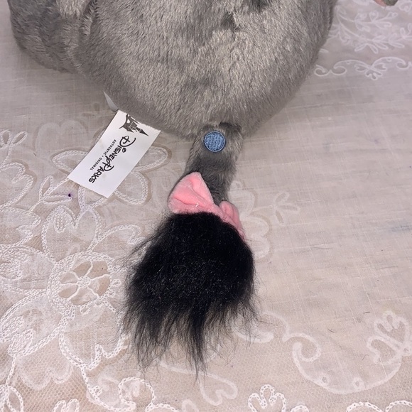 12" Disney Parks Big feet baby Eeyore grey donkey plush Winnie the Pooh - Picture 6 of 10